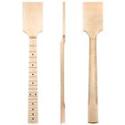 Electric Guitar Neck Paddle Head Maple 22 Frets Blank Headstock Unfinished