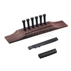 Acoustic Guitar Bridge And 6pcs Bridge Pins Saddle Nut