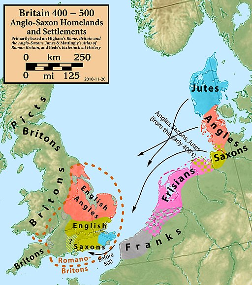 Where did the Anglo-Saxons come from? - Children's British History  Encyclopedia