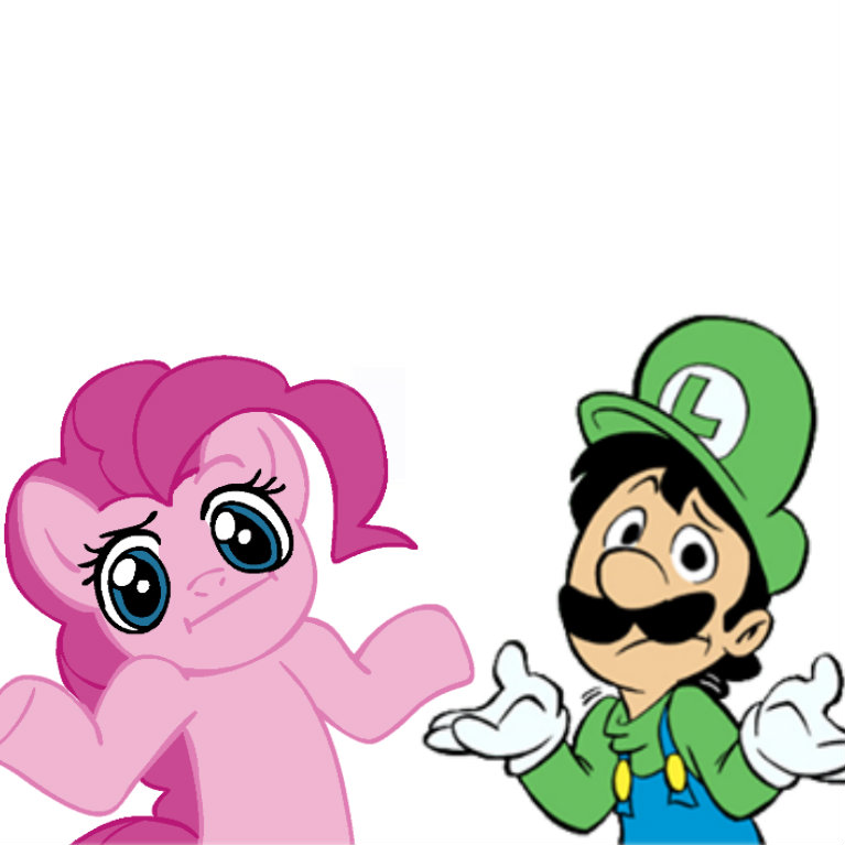 556637__safe_pinkie+pie_meme_super+mario+bros-dot-_shrug_luigi_shrugpony_artist-colon-kevinbolk_it+sucks+to+be+weegie.jpg