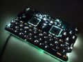 Pyra's keyboard Lighted by one of the Prototype Boards